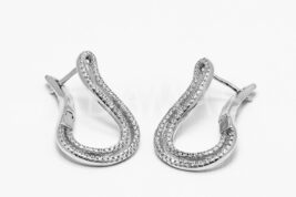 Náušnice s anglickým patentom strieborné AGNAUA000173