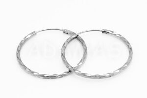 Pridané do zoznamu, Kruhové náušnice strieborné AGNAUK000410, cena <span class="woocommerce-Price-amount amount"><bdi>44,00&nbsp;<span class="woocommerce-Price-currencySymbol">&euro;</span></bdi></span>.