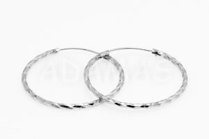 Pridané do zoznamu, Kruhové náušnice strieborné AGNAUK000411, cena <span class="woocommerce-Price-amount amount"><bdi>37,00&nbsp;<span class="woocommerce-Price-currencySymbol">&euro;</span></bdi></span>.