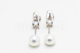 Visiace náušnice strieborné AGNAUV000137