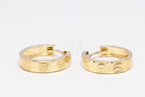 Pridané do zoznamu, Kruhové náušnice zlaté AUNAUK000263, cena <span class="woocommerce-Price-amount amount"><bdi>495,00&nbsp;<span class="woocommerce-Price-currencySymbol">&euro;</span></bdi></span>.