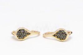 Patentové náušnice zlaté AUNAUP000294