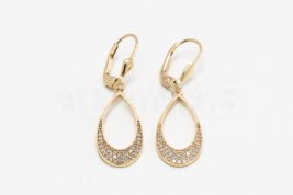 Visiace náušnice zlaté AUNAUV000140