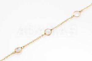 Pridané do zoznamu, Dámsky náramok zlatý AUNARDA000363, cena <span class="woocommerce-Price-amount amount"><bdi>216,00&nbsp;<span class="woocommerce-Price-currencySymbol">&euro;</span></bdi></span>.