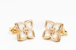 Napichovacie náušnice zlaté AUNAUN000312