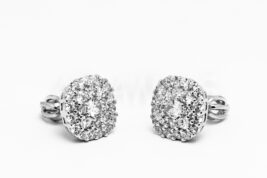 Balónikové náušnice strieborné AGNAUB000171