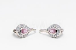 Patentové náušnice strieborné AGNAUP000390