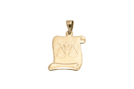 Pánsky prívesok zlatý AUPRP000282