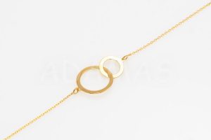 Pridané do zoznamu, Dámsky náramok zlatý AUNARDA000398, cena <span class="woocommerce-Price-amount amount"><bdi>207,00&nbsp;<span class="woocommerce-Price-currencySymbol">&euro;</span></bdi></span>.