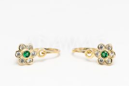 Detské náušnice zlaté AUNAUD000325