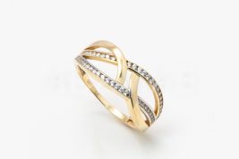 Dámsky prsteň zlatý AUPD001112