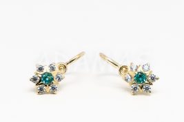 Detské náušnice zlaté AUNAUD000339