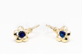 Detské náušnice zlaté AUNAUD000345