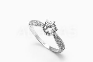 Pridané do zoznamu, Dámsky prsteň strieborný AGPD000801, cena <span class="woocommerce-Price-amount amount"><bdi>23,00&nbsp;<span class="woocommerce-Price-currencySymbol">&euro;</span></bdi></span>.