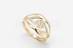 Pridané do zoznamu, Dámsky prsteň zlatý AUPD001145, cena <span class="woocommerce-Price-amount amount"><bdi>423,00&nbsp;<span class="woocommerce-Price-currencySymbol">&euro;</span></bdi></span>.