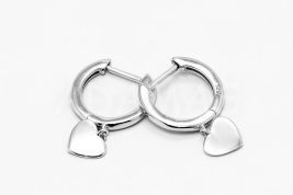 Kruhové náušnice strieborné AGNAUK000462