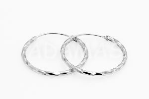 Pridané do zoznamu, Kruhové náušnice strieborné AGNAUK000448, cena <span class="woocommerce-Price-amount amount"><bdi>37,00&nbsp;<span class="woocommerce-Price-currencySymbol">&euro;</span></bdi></span>.