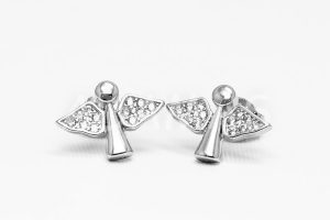 Pridané do zoznamu, Napichovacie náušnice strieborné AGNAUN000757, cena <span class="woocommerce-Price-amount amount"><bdi>18,00&nbsp;<span class="woocommerce-Price-currencySymbol">&euro;</span></bdi></span>.