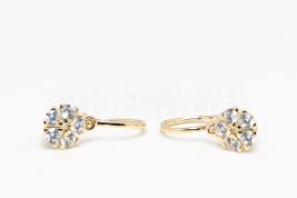 Detské náušnice zlaté AUNAUD000365