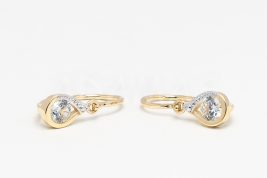 Detské náušnice zlaté AUNAUD000372