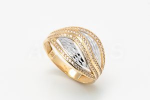 Pridané do zoznamu, Dámsky prsteň zlatý AUPD001185, cena <span class="woocommerce-Price-amount amount"><bdi>435,00&nbsp;<span class="woocommerce-Price-currencySymbol">&euro;</span></bdi></span>.