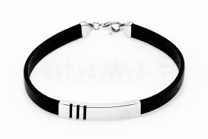 Pridané do zoznamu, Pánsky náramok strieborný AGNARP000188, cena <span class="woocommerce-Price-amount amount"><bdi>58,00&nbsp;<span class="woocommerce-Price-currencySymbol">&euro;</span></bdi></span>.