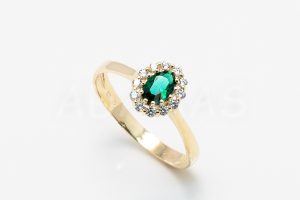 Pridané do zoznamu, Dámsky prsteň zlatý AUPD001205, cena <span class="woocommerce-Price-amount amount"><bdi>396,00&nbsp;<span class="woocommerce-Price-currencySymbol">&euro;</span></bdi></span>.