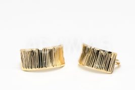 Náušnice s anglickým patentom zlaté AUNAUA000266