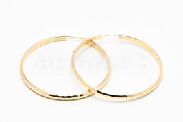 Kruhové náušnice zlaté AUNAUK000313