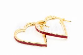 Kruhové náušnice zlaté AUNAUK000319