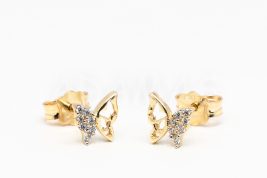 Napichovacie náušnice zlaté AUNAUN000359