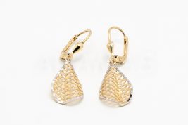 Visiace náušnice zlaté AUNAUV000148