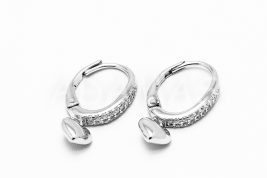 Visiace náušnice strieborné AGNAUV000184