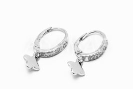 Visiace náušnice strieborné AGNAUV000185