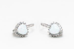 Pridané do zoznamu, Patentové náušnice strieborné AGNAUP000408, cena <span class="woocommerce-Price-amount amount"><bdi>36,00&nbsp;<span class="woocommerce-Price-currencySymbol">&euro;</span></bdi></span>.