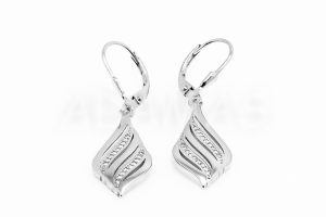 Pridané do zoznamu, Visiace náušnice strieborné AGNAUV000190, cena <span class="woocommerce-Price-amount amount"><bdi>42,00&nbsp;<span class="woocommerce-Price-currencySymbol">&euro;</span></bdi></span>.