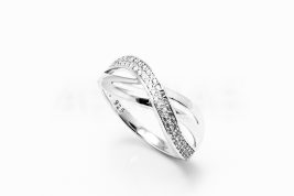 Dámsky prsteň strieborný AGPD000862