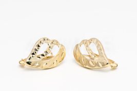 Náušnice s anglickým patentom zlaté AUNAUA000276