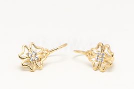 Detské náušnice zlaté AUNAUD000378