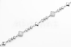 Pridané do zoznamu, Dámsky náramok strieborný AGNARDA000995, cena <span class="woocommerce-Price-amount amount"><bdi>80,00&nbsp;<span class="woocommerce-Price-currencySymbol">&euro;</span></bdi></span>.