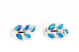 Kruhové náušnice strieborné AGNAUK000514