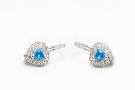 Patentové náušnice strieborné AGNAUP000426