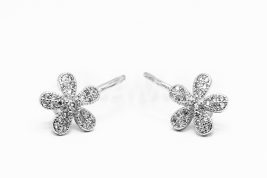 Patentové náušnice strieborné AGNAUP000431