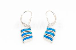 Visiace náušnice strieborné AGNAUV000204