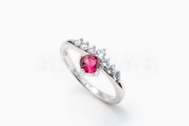 Dámsky prsteň strieborný AGPD000869