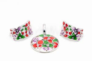 Pridané do zoznamu, Strieborná súprava AGSU000240, cena <span class="woocommerce-Price-amount amount"><bdi>130,00&nbsp;<span class="woocommerce-Price-currencySymbol">&euro;</span></bdi></span>.