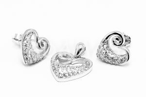 Pridané do zoznamu, Strieborná súprava AGSU000247, cena <span class="woocommerce-Price-amount amount"><bdi>42,00&nbsp;<span class="woocommerce-Price-currencySymbol">&euro;</span></bdi></span>.