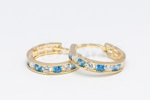 Pridané do zoznamu, Kruhové náušnice zlaté AUNAUK000328, cena <span class="woocommerce-Price-amount amount"><bdi>261,00&nbsp;<span class="woocommerce-Price-currencySymbol">&euro;</span></bdi></span>.