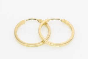 Pridané do zoznamu, Kruhové náušnice zlaté AUNAUK000337, cena <span class="woocommerce-Price-amount amount"><bdi>324,00&nbsp;<span class="woocommerce-Price-currencySymbol">&euro;</span></bdi></span>.