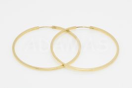 Kruhové náušnice zlaté AUNAUK000339